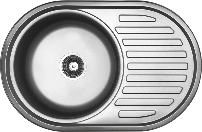 Plieninė virtuvinė plautuvė Kuchinox FARO, SKH_081T, Inox