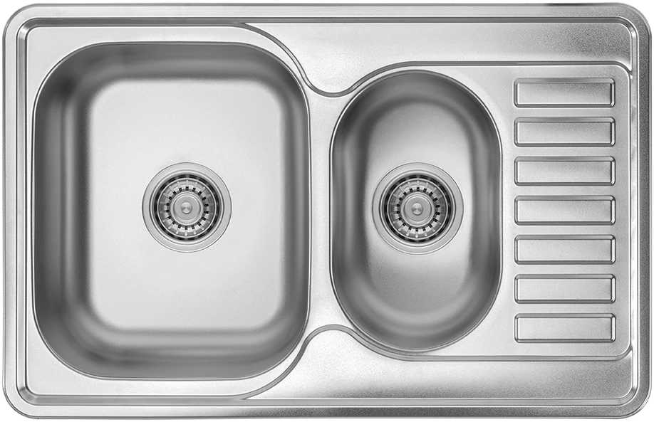 Plieninė virtuvinė plautuvė Kuchinox JUNAK, SQA_033T, Inox