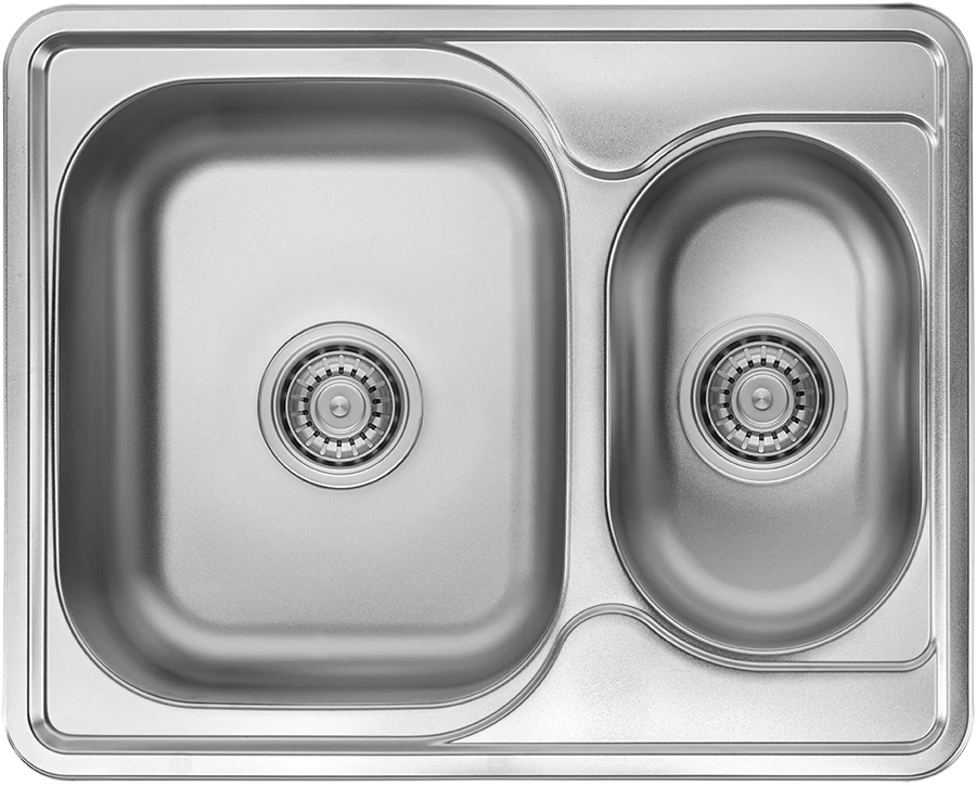 Plieninė virtuvinė plautuvė Kuchinox JUNAK, SQA_030T, Inox