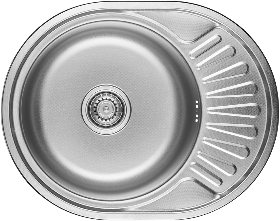 Plieninė virtuvinė plautuvė Kuchinox NORMAL, SGN_383T, Inox Linen