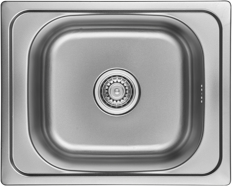 Plieninė virtuvinė plautuvė Kuchinox ORION, SKO_310T, Inox Linen