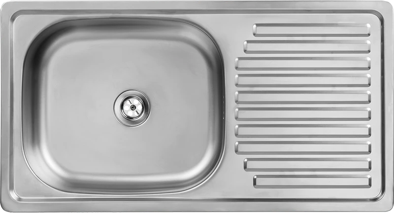 Plieninė virtuvinė plautuvė Kuchinox TRAFIS, SKN_011T, Inox