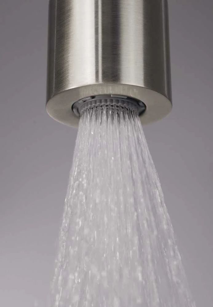 Potinkinis dušo komplektas Deante Silia Hexa NHS_F9XK, Brushed steel