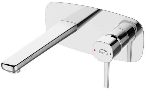 Potinkinis praustuvo maišytuvas Laveo Pola su klik-klak, Chrome