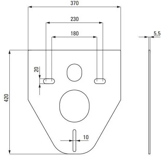 Potinkinis WC komplektas Deante Anemon 6in1, CDZT6ZPW, Baltas/Titanium