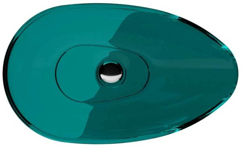Praustuvas Besco Neya Ocean Breeze, 60 cm, su chrome sifonu