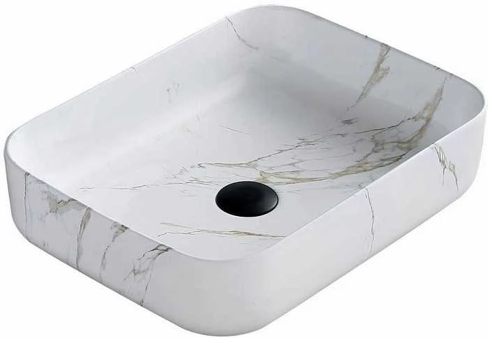 Praustuvas Mexen Carla, 50 cm, Baltas Marble 1