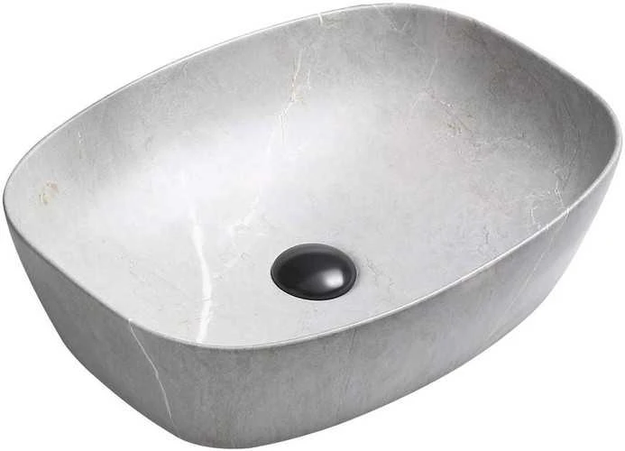 Praustuvas Mexen Editta, 49 cm, Pilkas Stone