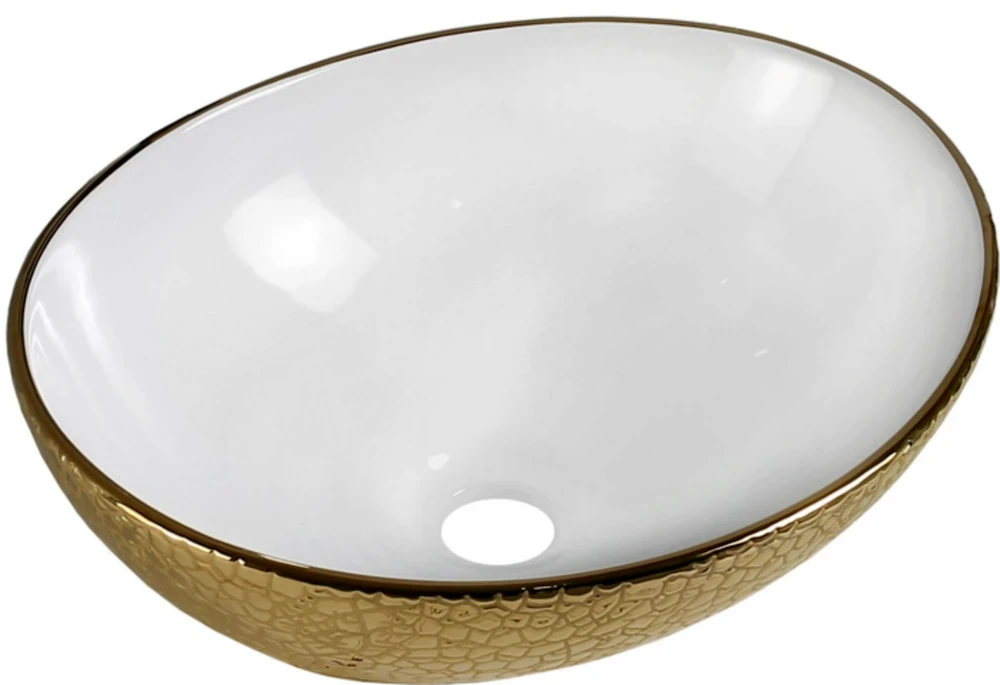 Praustuvas Mexen Elza, Baltas/Gold pattern