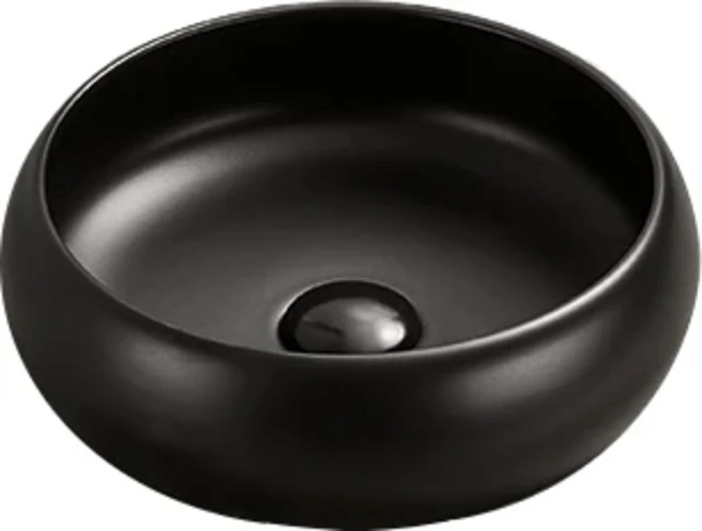 Praustuvas Mexen Lola, 36 cm, Juodas matt