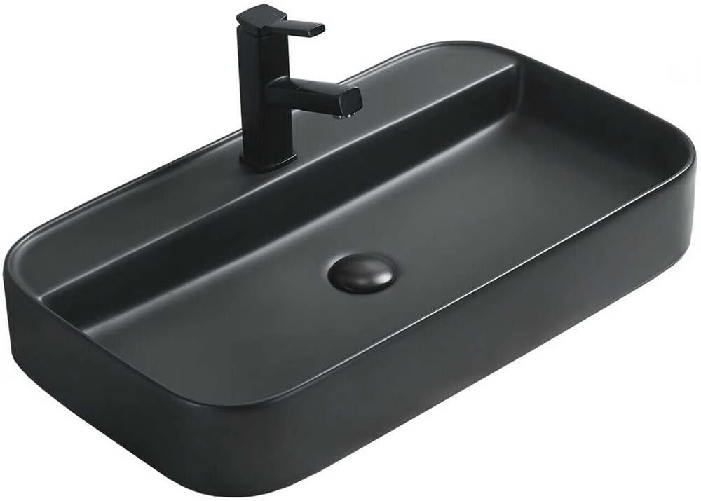 Praustuvas Mexen Sofia, 70 cm, Juodas matt