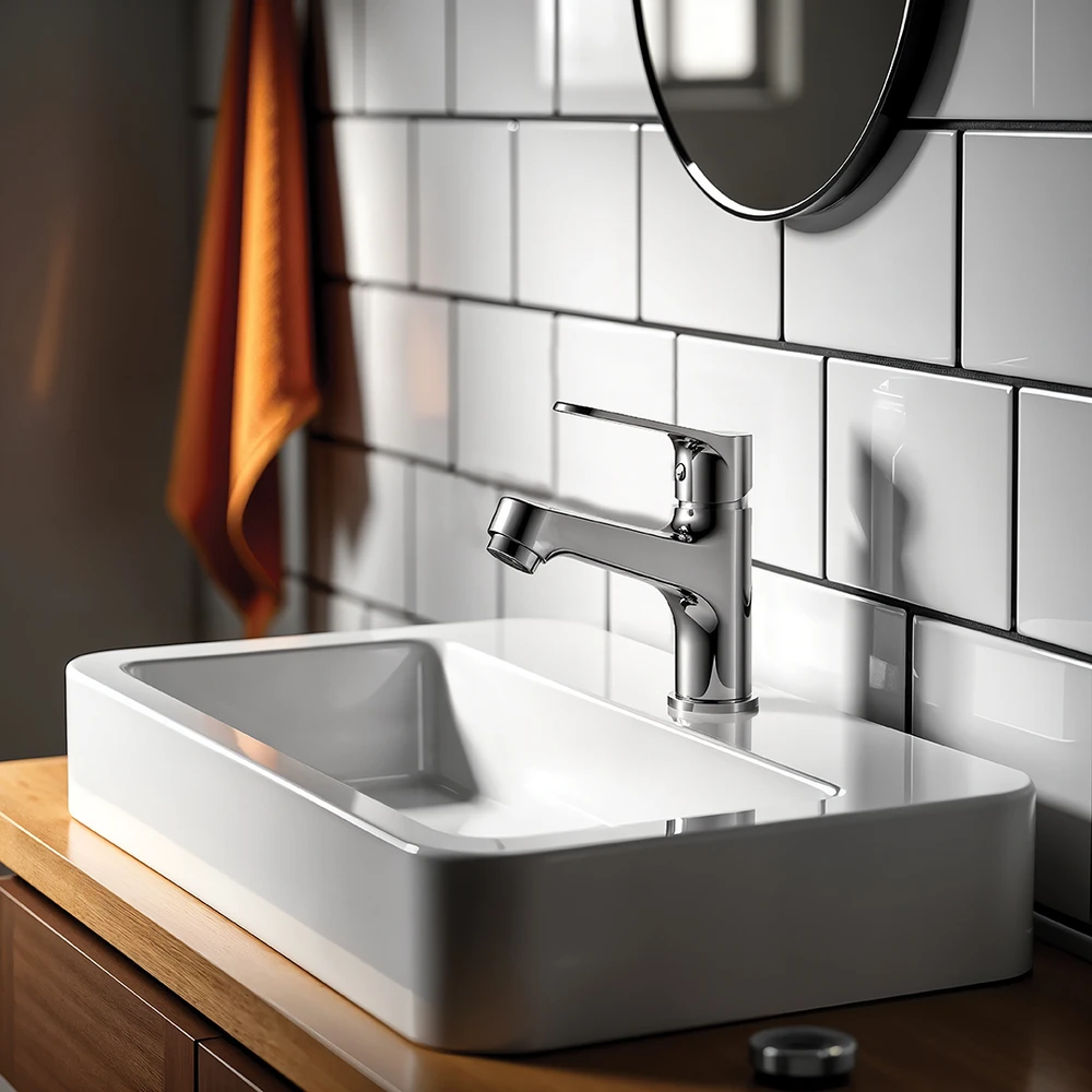 Praustuvo maišytuvas Kuchinox ATEZ su klik-klak, BTK_022D, Chrome