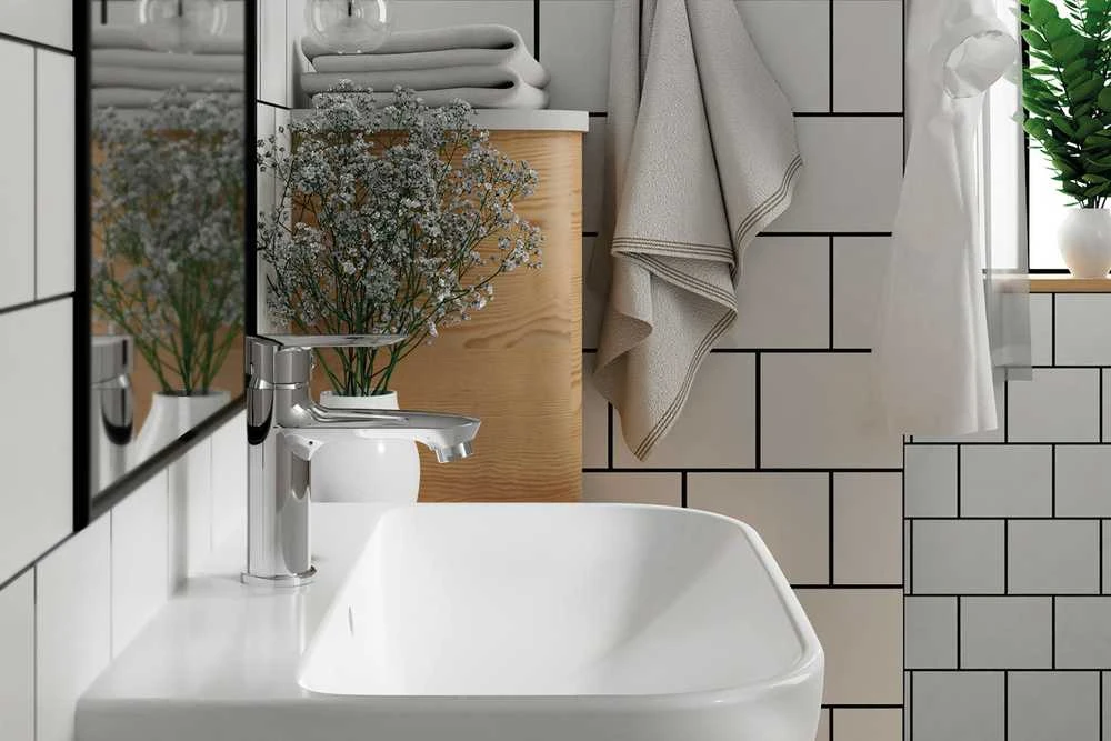 Praustuvo maišytuvas Kuchinox CENTO su klik-klak, BKC_022D, Chrome