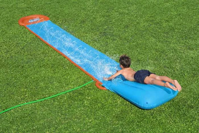 Bestway vienvietė vandens čiuožykla 4,88 m H20 GO! Cunamis 52477