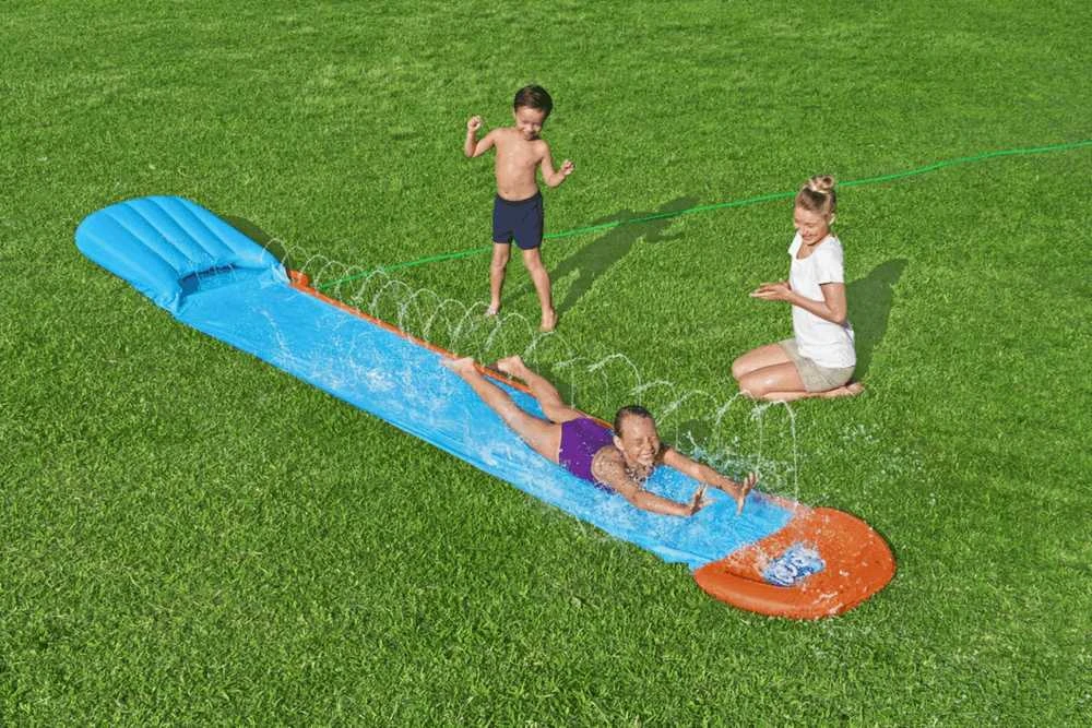 Bestway vienvietė vandens čiuožykla 4,88 m H20 GO! Cunamis 52477