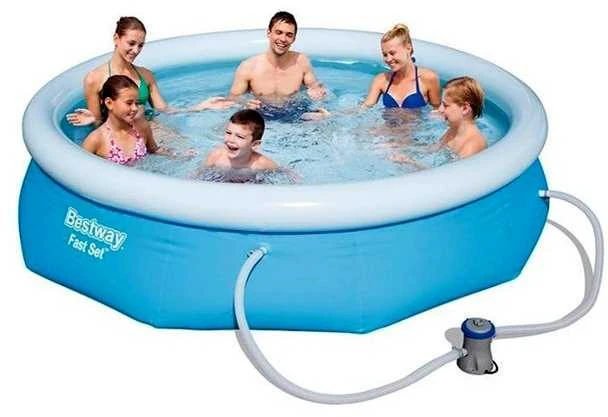 Baseinas su siurbliu Bestway 57270 305x76cm