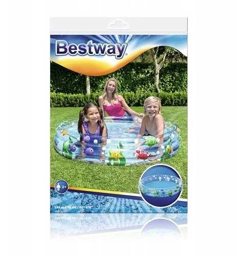BESTWAY baseinas trijų žiedų (skersmuo 152cm), 51004B