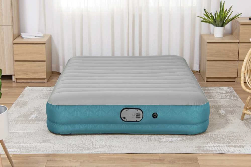 Pripučiamas čiužinys su pompa Bestway, 203 x 152 cm