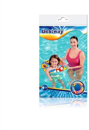 BESTWAY plaukimo ratas Designer, diametras 56cm, asort., 36013