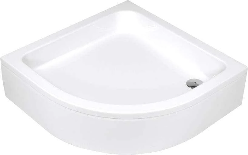 Pusapvalis dušo padėklas Deante Plus II, 80 cm