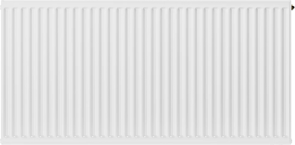 Radiatorius Mexen CC33, 500 x 1200 mm, 2425 W, pajungimas iš apačios per vidurį, baltas