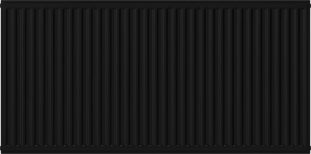 Radiatorius Mexen CH10 Hygiene, 300 x 1500 mm, 497 W, pajungimas iš šono, juodas