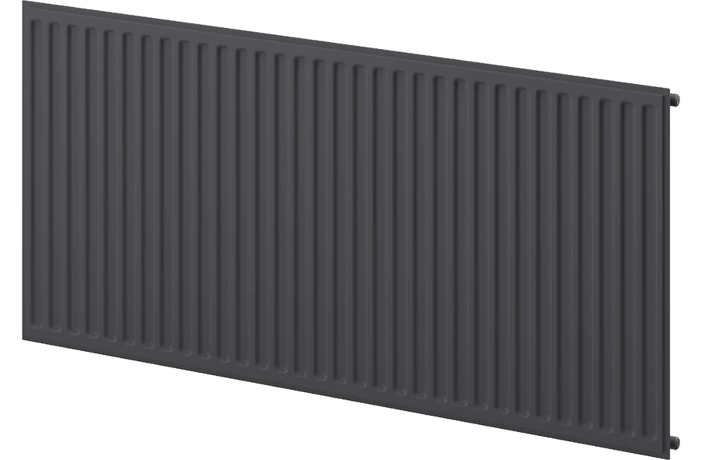 Radiatorius Mexen CH10 Hygiene, 400 x 1400 mm, 605 W, pajungimas iš šono, antracitas