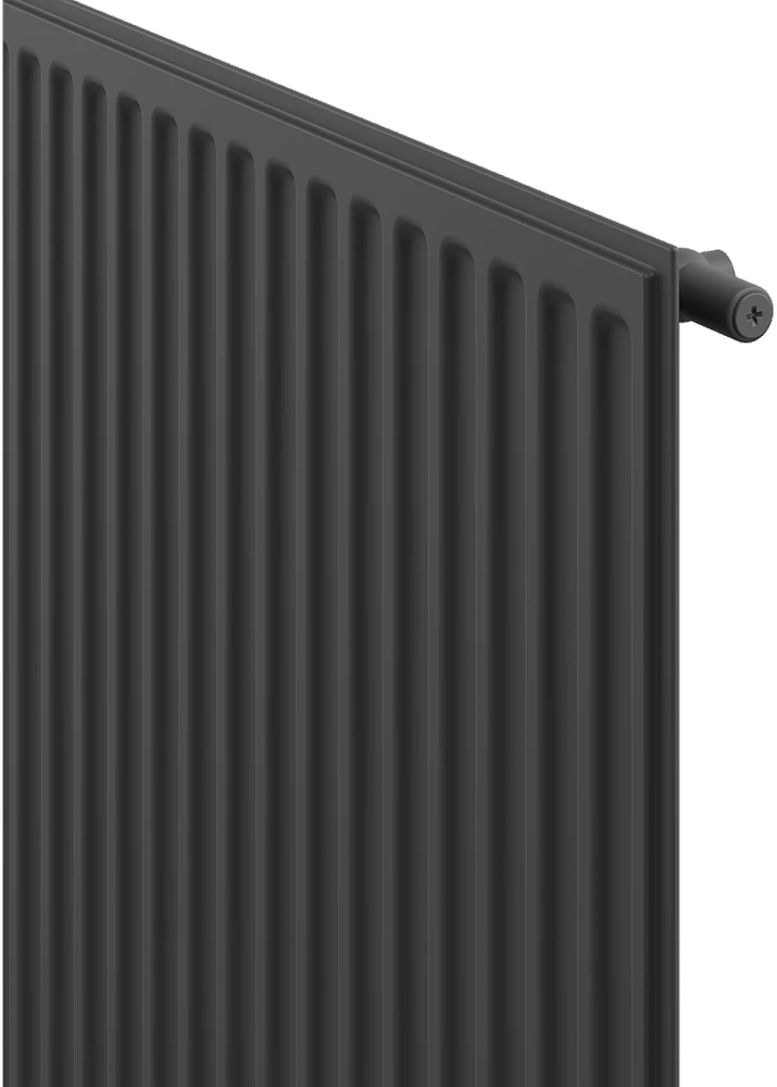 Radiatorius Mexen CH10 Hygiene, 400 x 600 mm, 259 W, pajungimas iš šono, antracitas