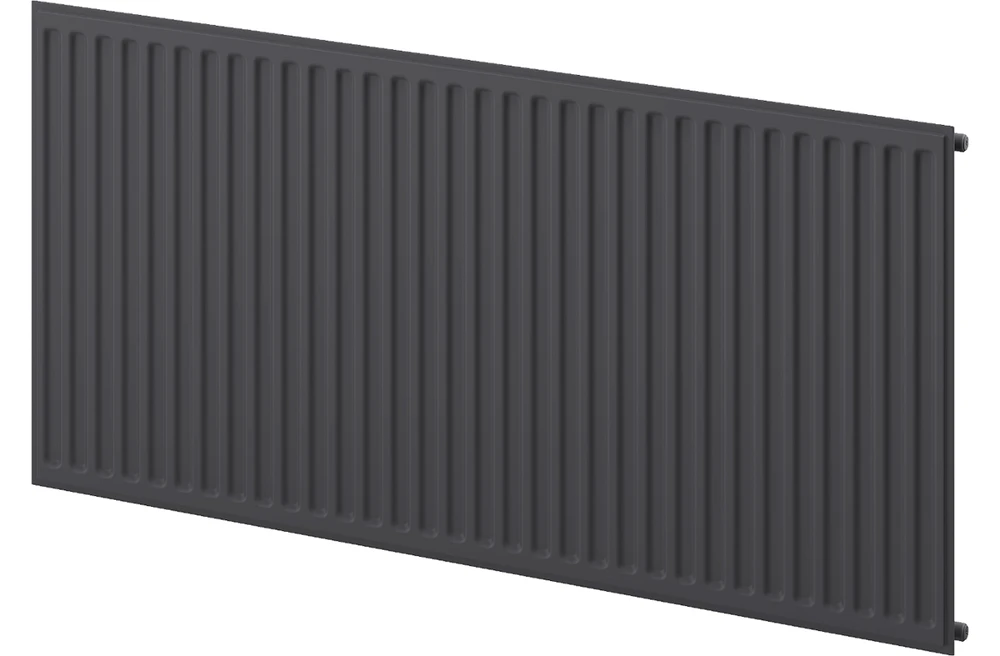 Radiatorius Mexen CH10 Hygiene, 600 x 600 mm, 375 W, pajungimas iš šono, antracitas