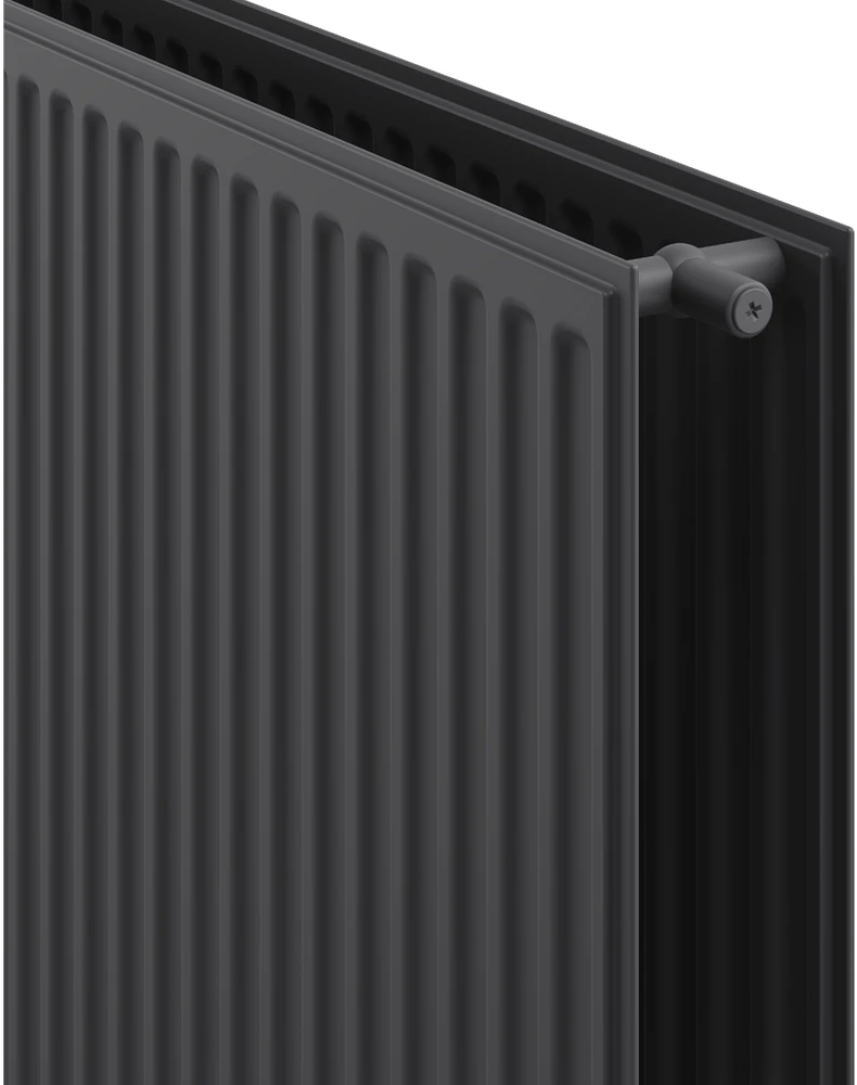 Radiatorius Mexen CH20 Hygiene, 300 x 500 mm, 318 W, pajungimas iš šono, antracitas