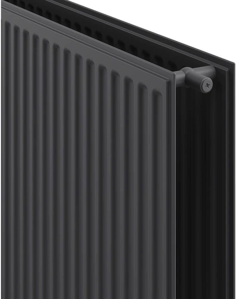 Radiatorius Mexen CH20 Hygiene, 400 x 1000 mm, 795 W, pajungimas iš šono, antracitas
