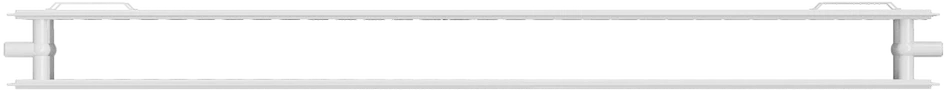 Radiatorius Mexen CH20 Hygiene, 600 x 2800 mm, 3078 W, pajungimas iš šono, baltas