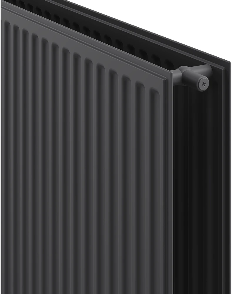 Radiatorius Mexen CH20 Hygiene, 600 x 2800 mm, 3078 W, pajungimas iš šono, antracitas