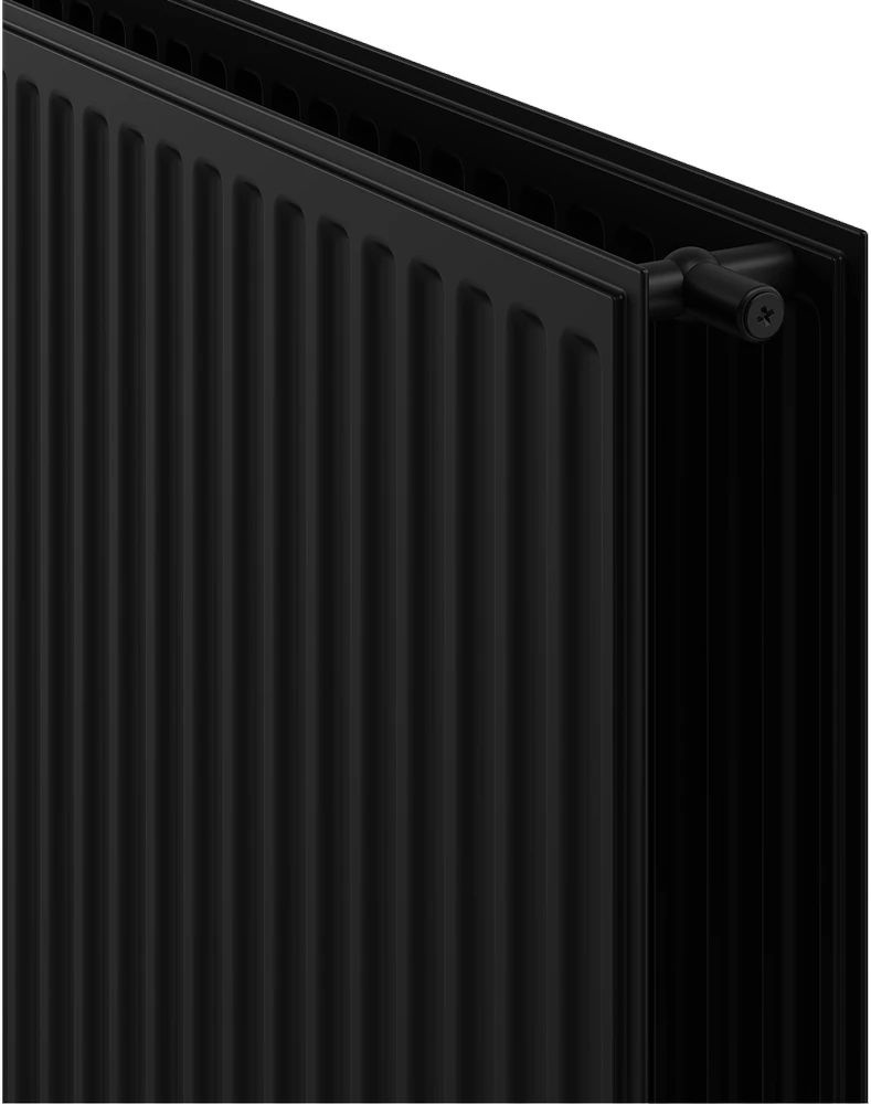 Radiatorius Mexen CH20 Hygiene, 900 x 2800 mm, 4313 W, pajungimas iš šono, juodas