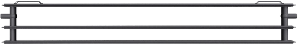 Radiatorius Mexen CH30 Hygiene, 300 x 1800 mm, 1570 W, pajungimas iš šono, antracitas