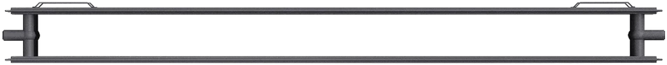 Radiatorius Mexen CHF20 Hygiene Flat, 300 x 1100 mm, 625 W, pajungimas iš šono, antracitas