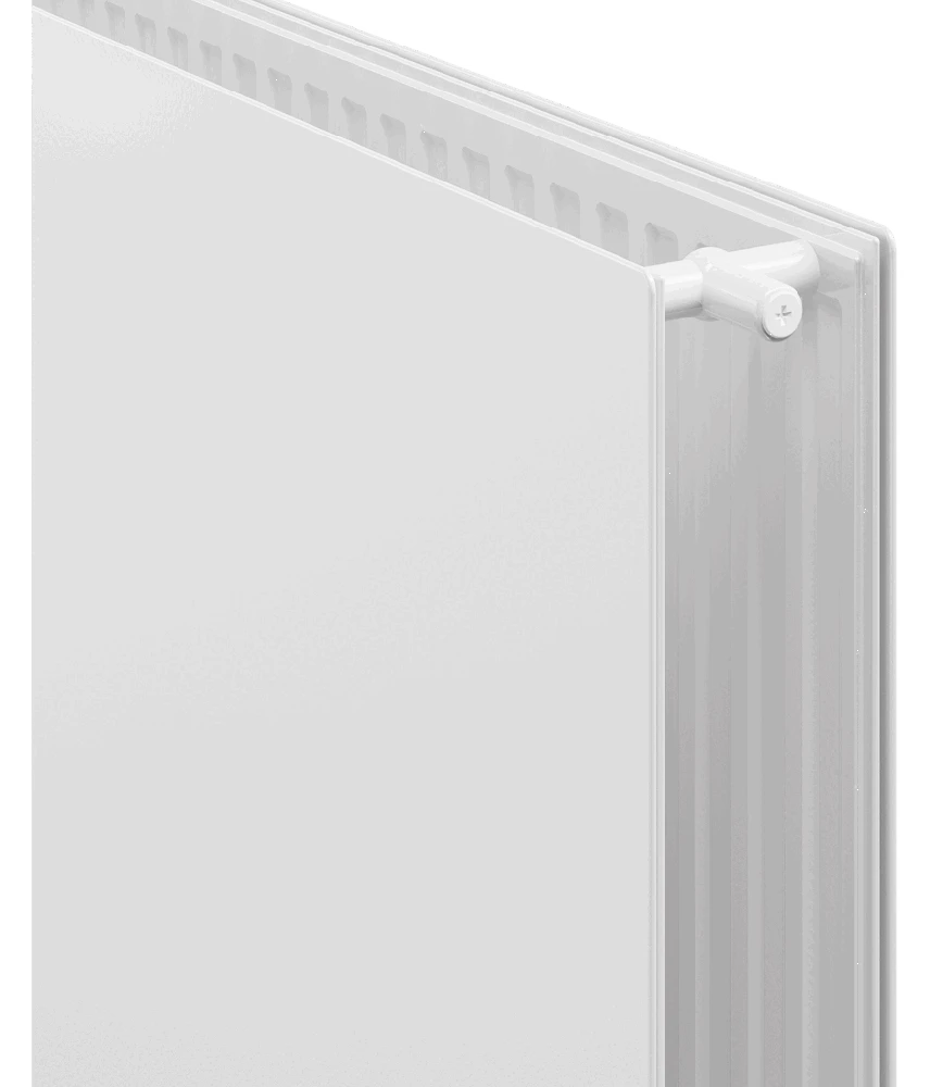 Radiatorius Mexen CHF20 Hygiene Flat, 500 x 600 mm, 518 W, pajungimas iš šono, baltas