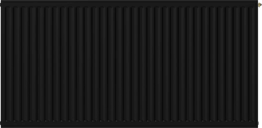 Radiatorius Mexen CVH10 Hygiene, 300 x 1500 mm, 497 W, apatinio pajungimo, juodas