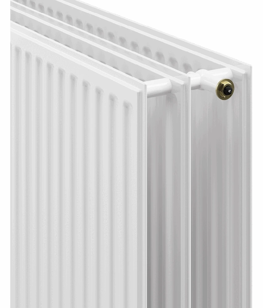 Radiatorius Mexen CVH30 Hygiene, 500 x 1000 mm, 1297 W, apatinio pajungimo, baltas