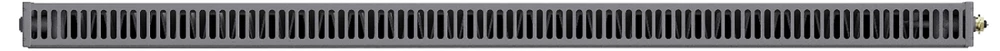 Radiatorius Mexen Flat CCF11, 500 x 500 mm, 341 W, pajungimas iš apačios per vidurį, antracitas