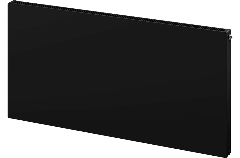 Radiatorius Mexen Flat CCF11, 600 x 1500 mm, 1175 W, pajungimas iš apačios per vidurį, juodas
