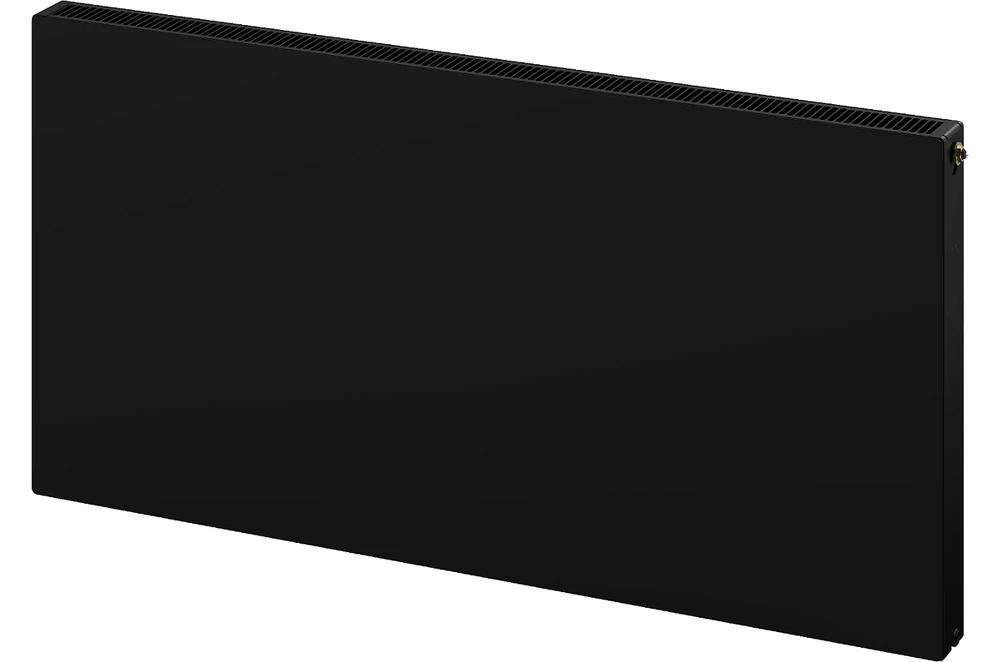 Radiatorius Mexen Flat CCF21, 500 x 2000 mm, 2016 W, pajungimas iš apačios per vidurį, juodas