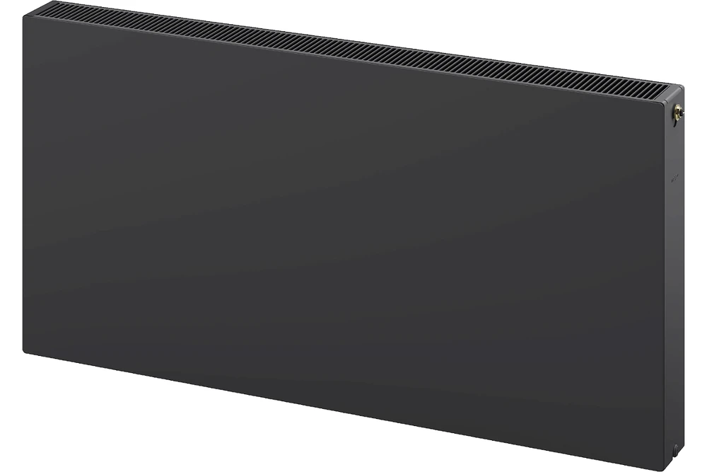 Radiatorius Mexen Flat CCF22, 300 x 600 mm, 540 W, pajungimas iš apačios per vidurį, antracitas