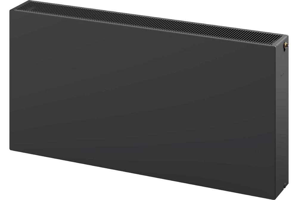 Radiatorius Mexen Flat CCF33, 900 x 900 mm, 2701 W, pajungimas iš apačios per vidurį, antracitas