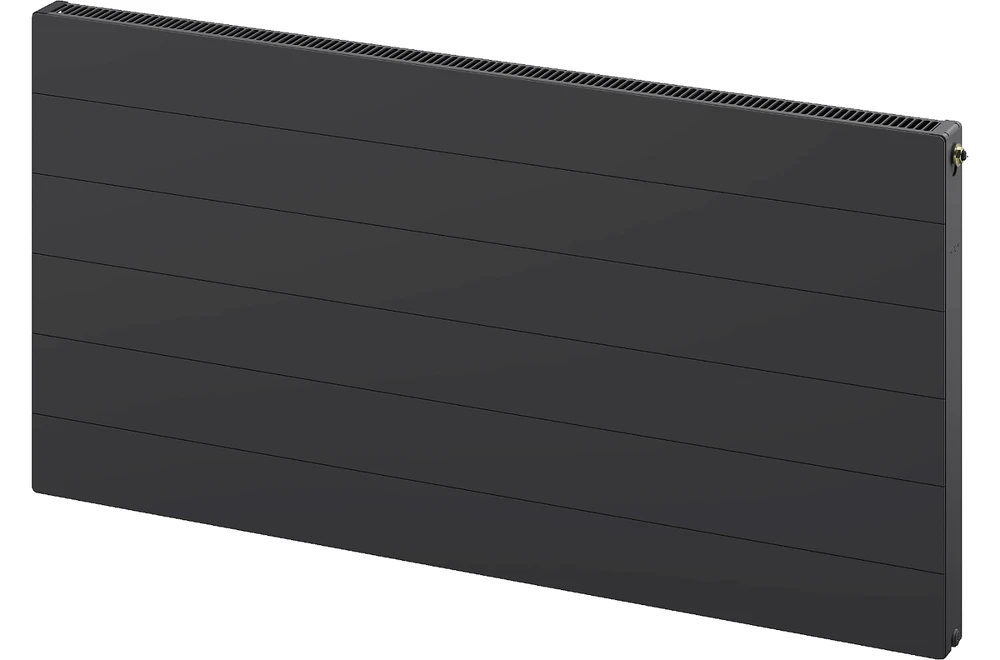 Radiatorius Mexen Line CCL11, 500 x 2000 mm, 1365 W, pajungimas iš apačios per vidurį, antracitas