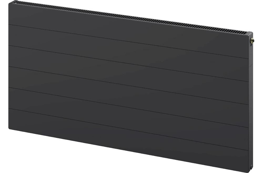 Radiatorius Mexen Line CCL11, 500 x 400 mm, 273 W, pajungimas iš apačios per vidurį, antracitas