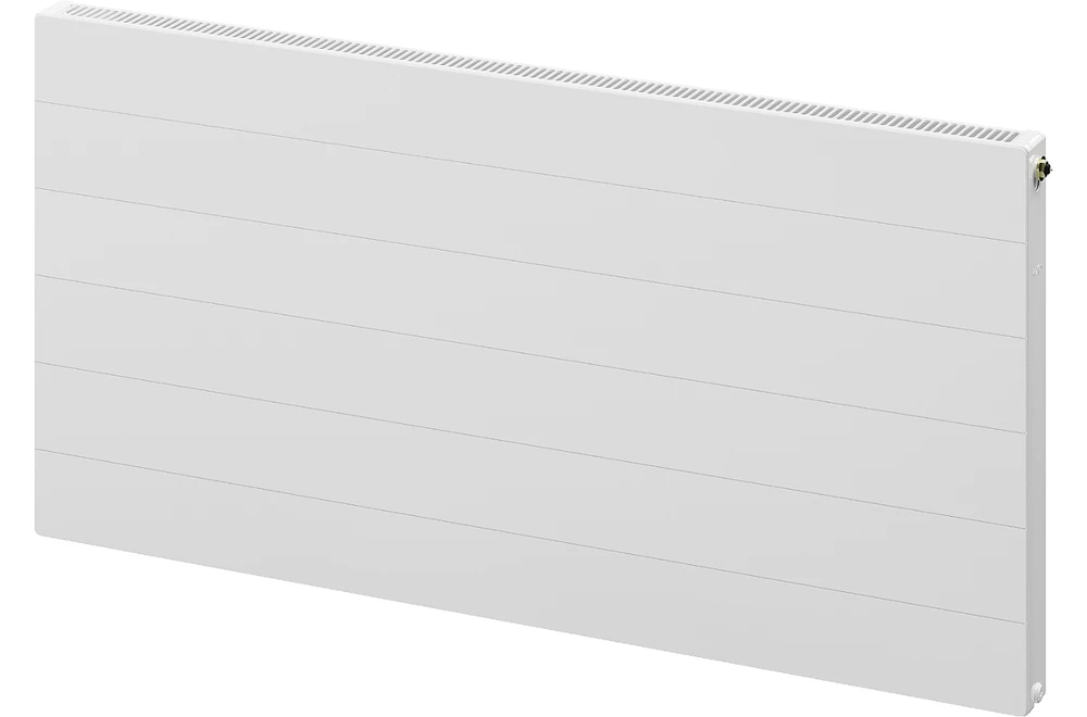Radiatorius Mexen Line CCL11, 600 x 1500 mm, 1175 W, pajungimas iš apačios per vidurį, baltas