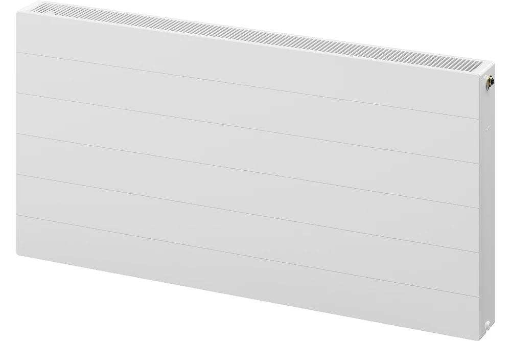 Radiatorius Mexen Line CCL22, 900 x 1300 mm, 2859 W, pajungimas iš apačios per vidurį, baltas