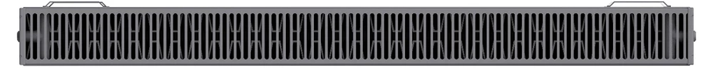 Radiatorius Mexen Line CL22, 300 x 1000 mm, 901 W, šoninio pajungimo, antracitas