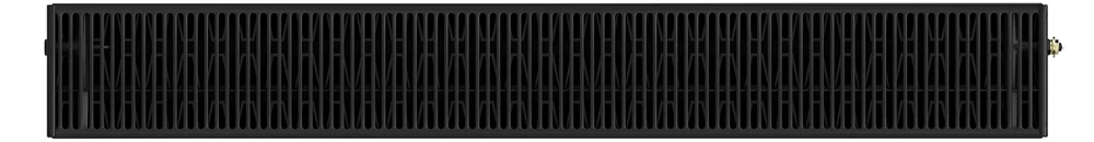 Radiatorius Mexen Line CVL33, 300 x 1100 mm, 1364 W, apatinio pajungimo, juodas